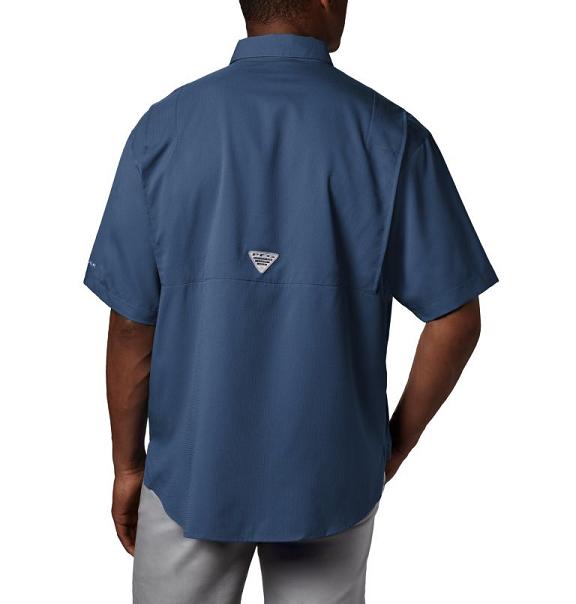 Columbia PFG Tamiami II Fishing Shirts Blue For Men's NZ20643 New Zealand